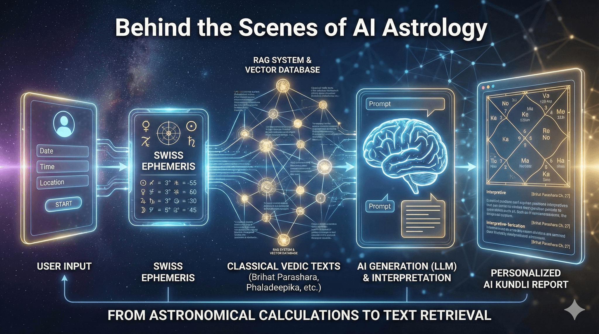 How AI Reads Your Kundli - Behind the Scenes of AI Astrology